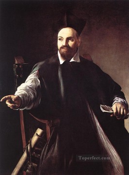Caravaggio Painting - Retrato de Maffeo Barberini Caravaggio